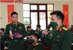 Quân khu: Chỉ đạo tổ chức làm điểm tọa đàm sĩ quan trẻ năm 2022